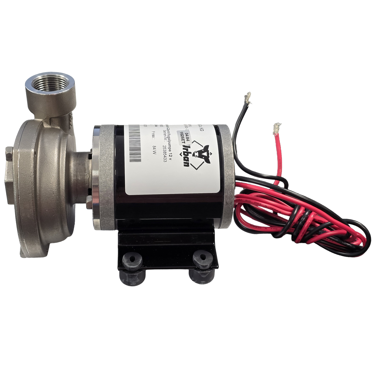 Stainless Barn Centrifugal Pump 12V Urban MilkShuttle