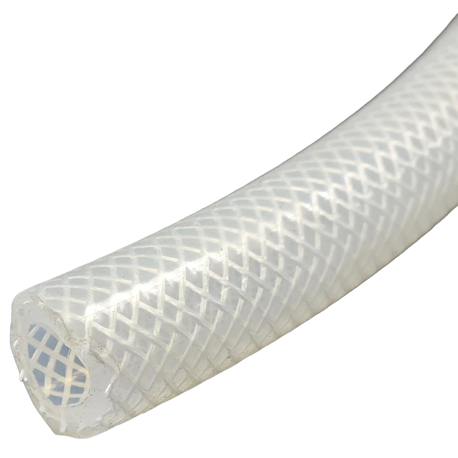 Reinforced silicone hose 10×3.5 mm