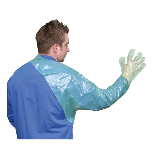 Kerbl Disposable Gloves with Shoulder Protection 120cm