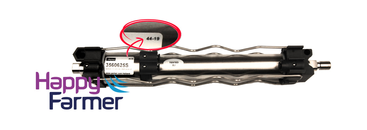 Overhaul Kit Cord Cylinder Lely A3 - Lely A4 BLACK + Piston Rods