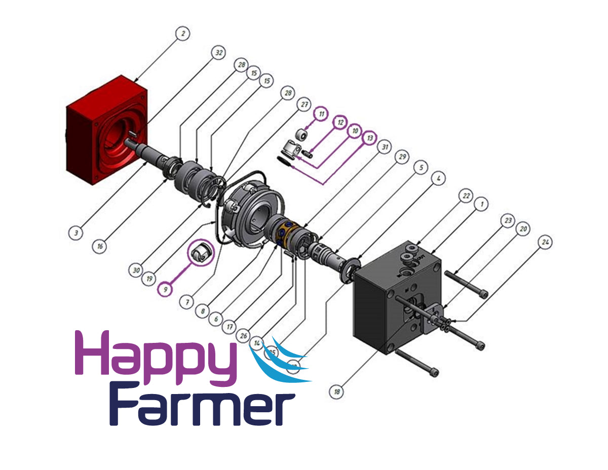Housing Brush Motor AIR