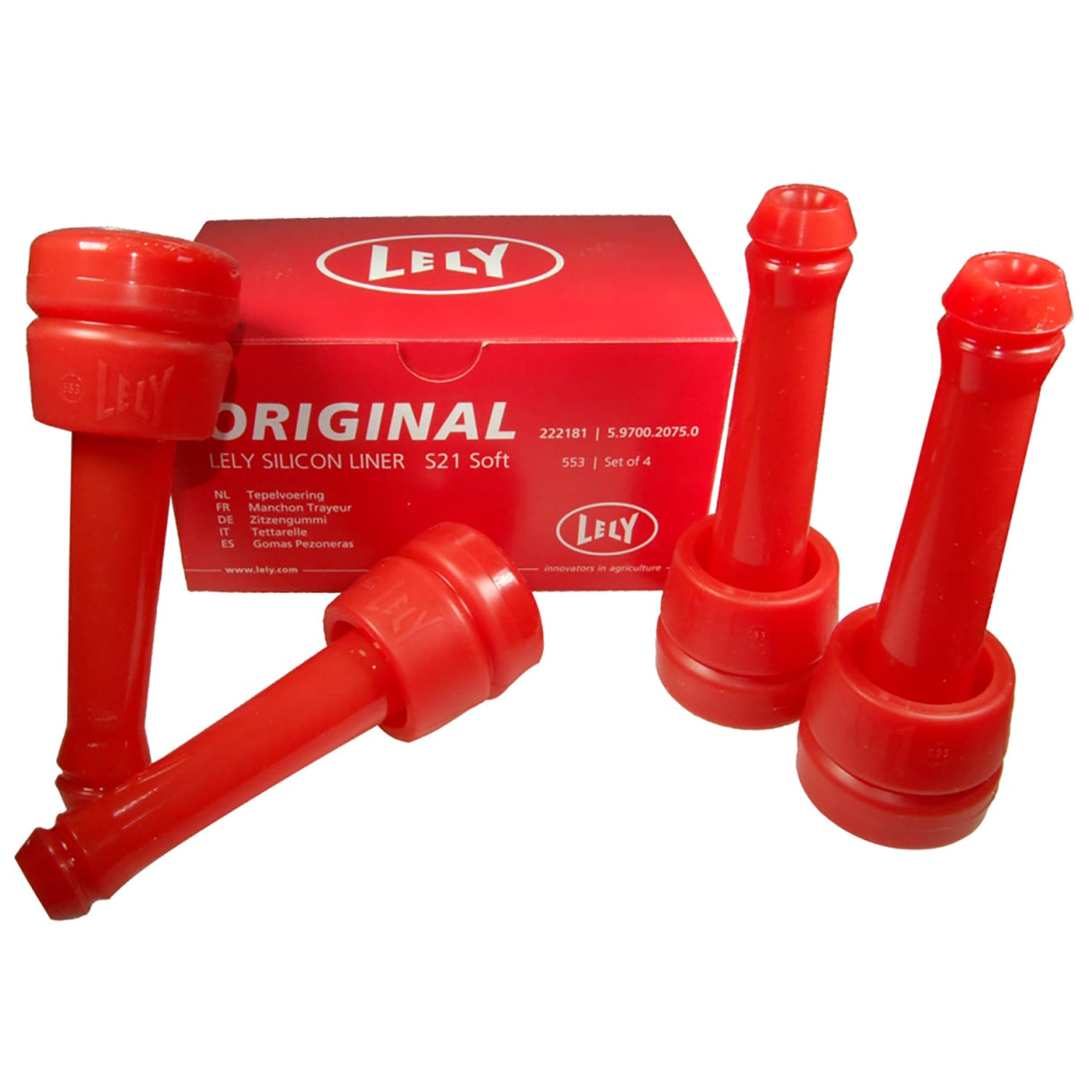 Liner Silicone Lely S19 Set 4 pieces 5.9701.5254.0