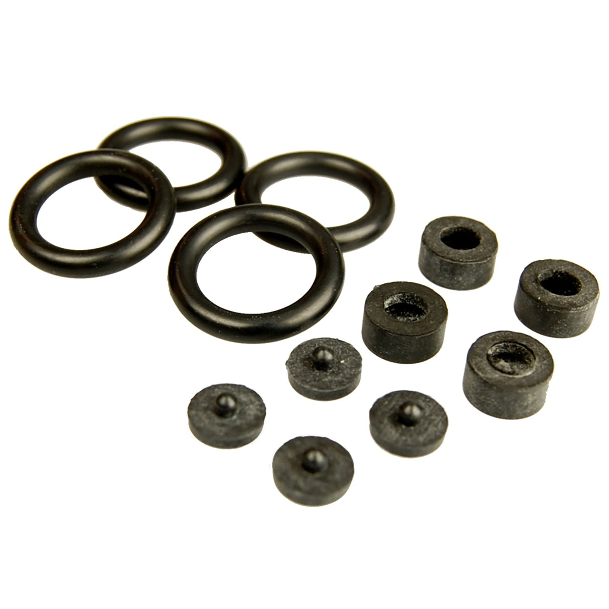 Kit 4-effect rubbers BLACK