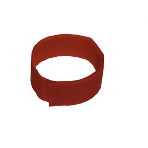 Kerbl Velcro Leg Bands Red - Easy Identification