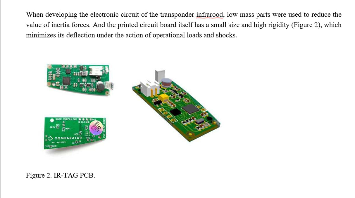 Transponder infrared H/HR-QWES