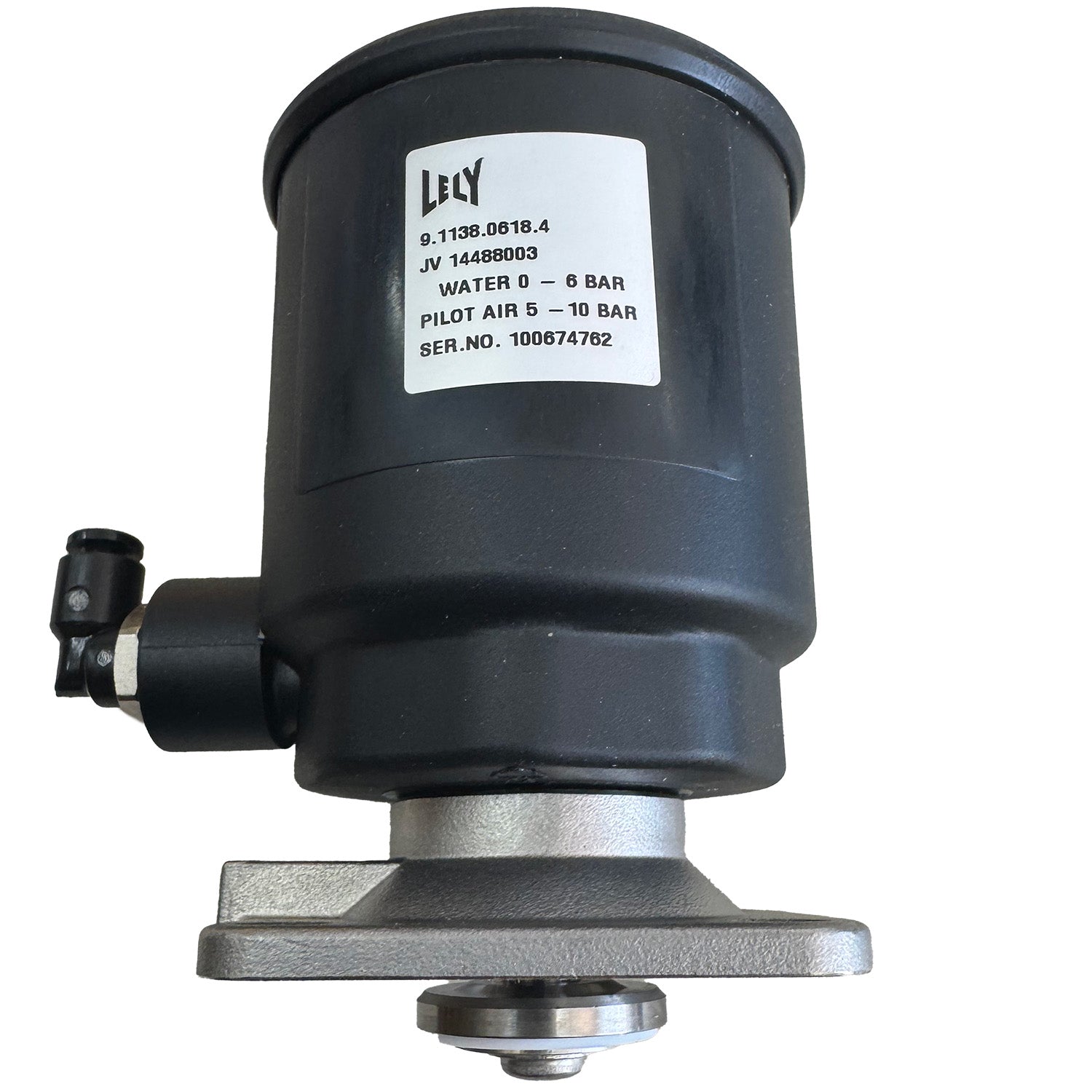 Vanne d'eau Lely Actionneur 9.1138.0618.4 pour vanne d'arrêt.