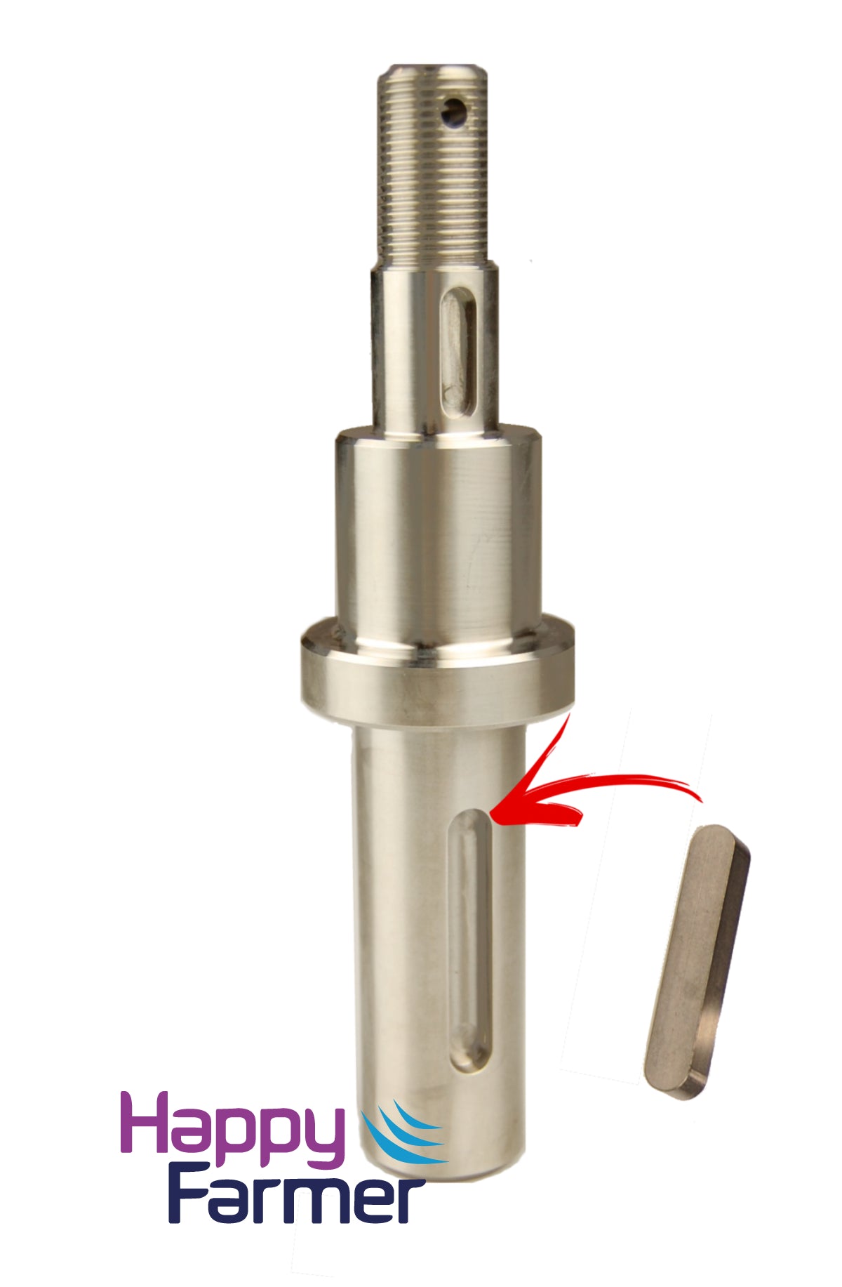 Stainless steel keyway Lely Discovery