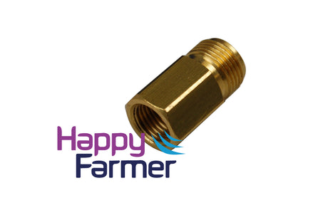 Nozzle 1/4"  Stainless Steel Lely Discovery