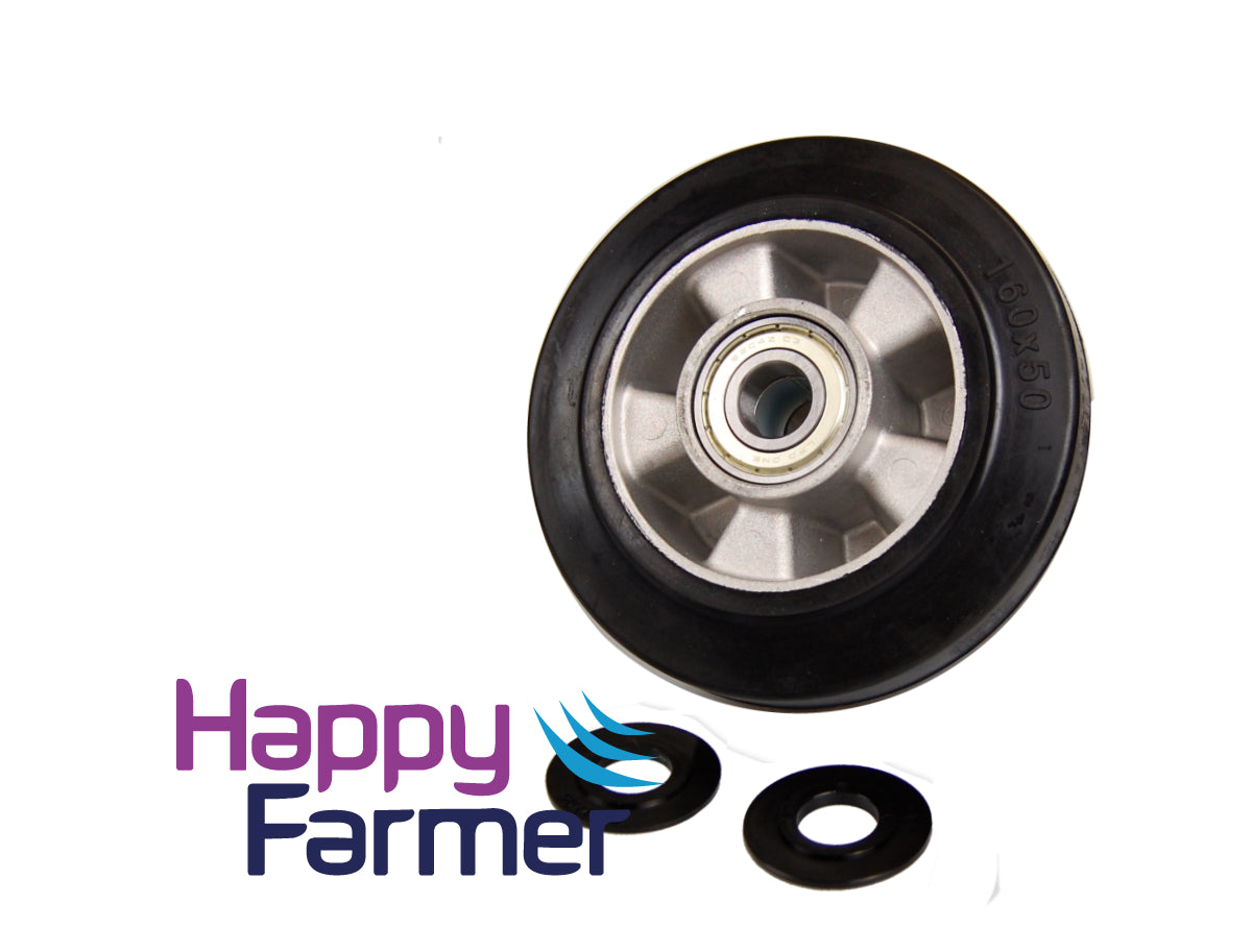 Wheel black separate Lely Juno 100