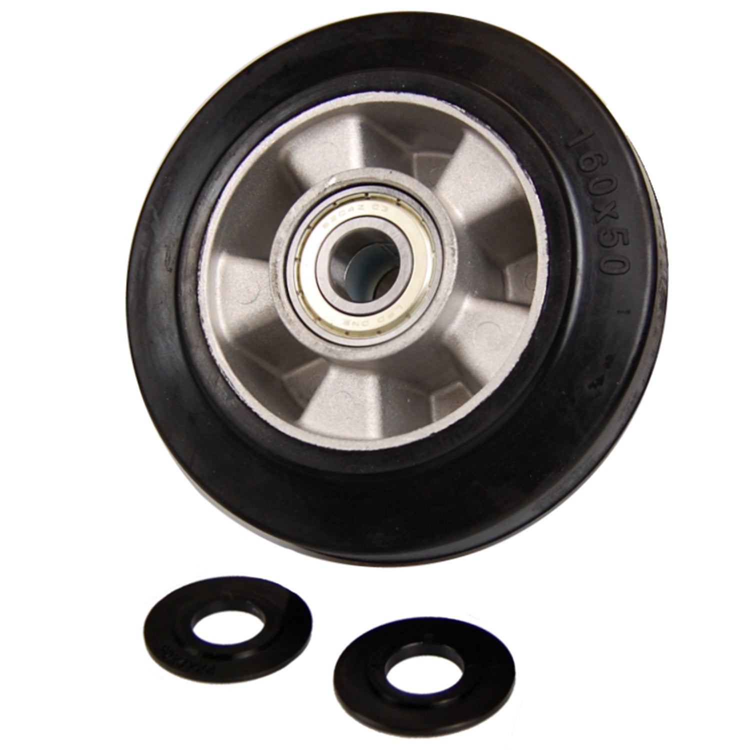 Wheel black separate Lely Juno 100
