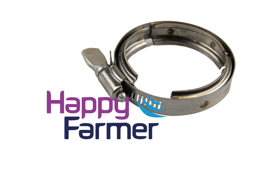 Clamp connector stainless steel 40/52