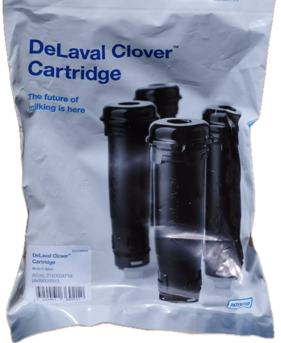 Evanza Cartridge (Set of 4) Delaval 2150004719 -890068-80 (Clover)