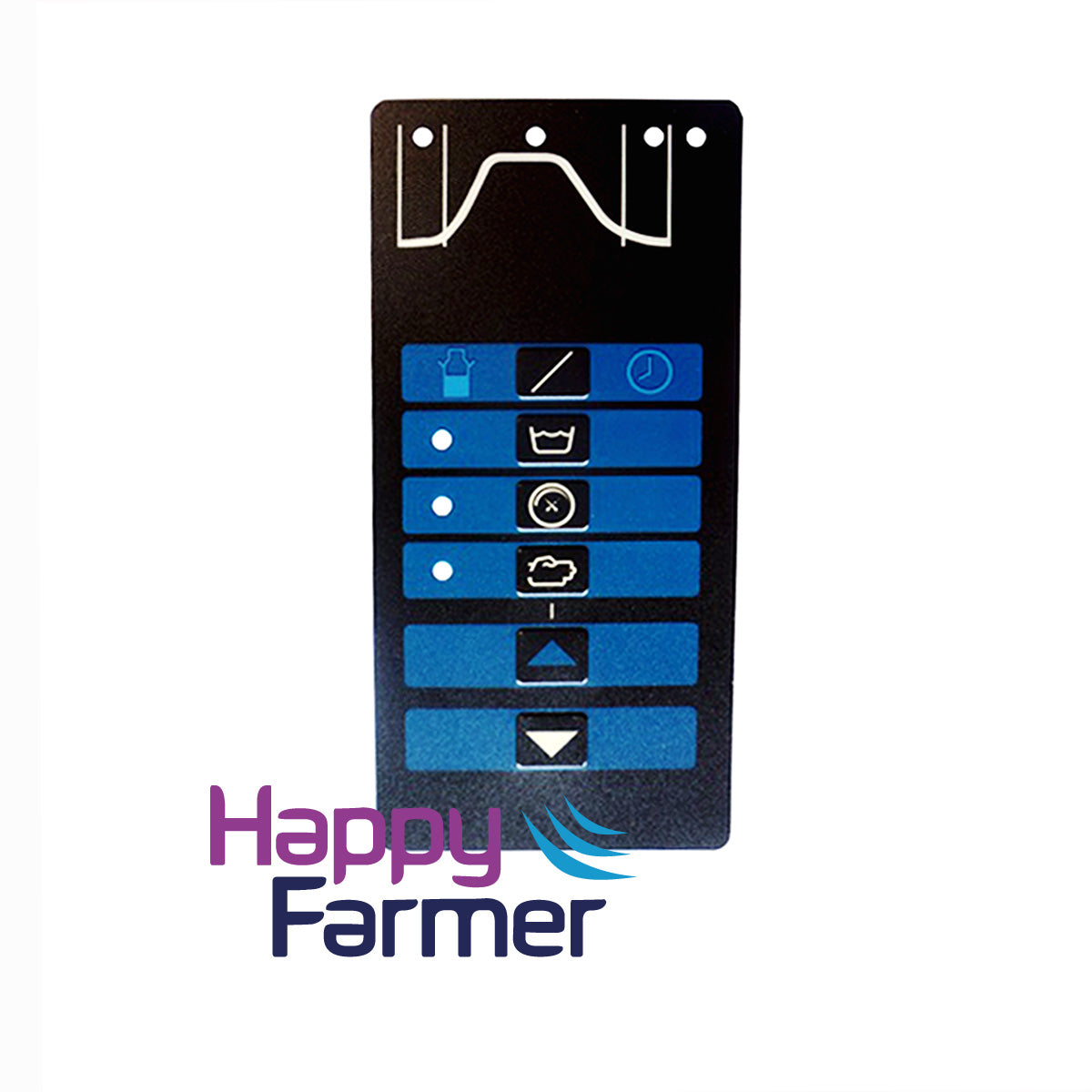 Membrane keypad label Milkmaster MU350