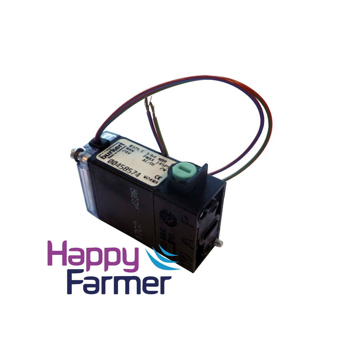 Solenoid valve milk meter BouMatic