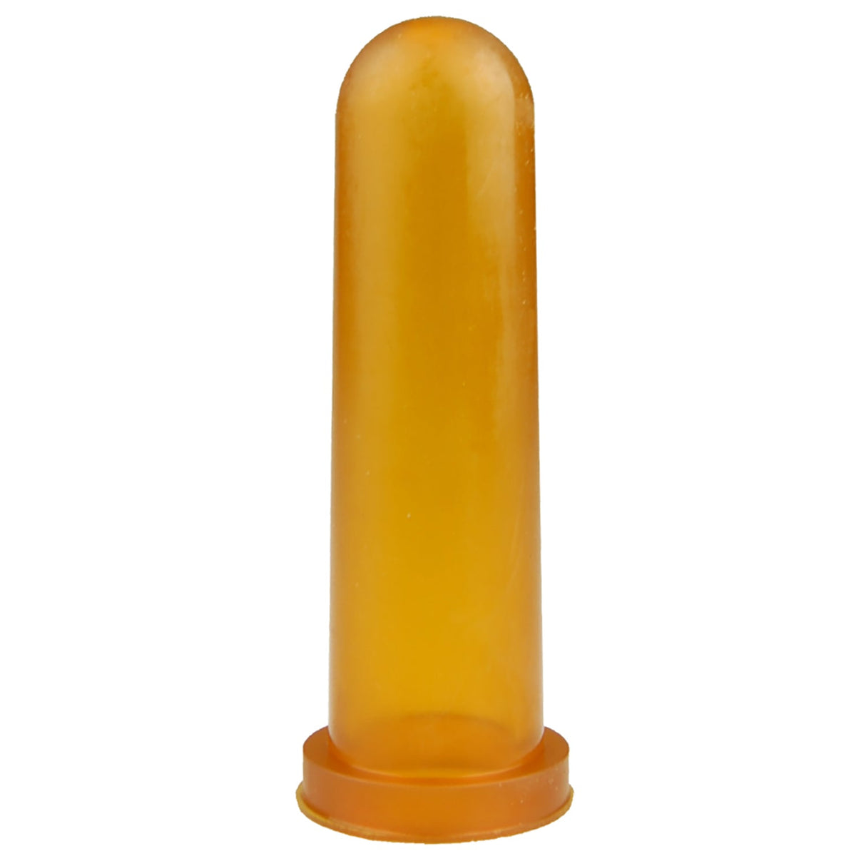 Calf teat silicone with cross-section