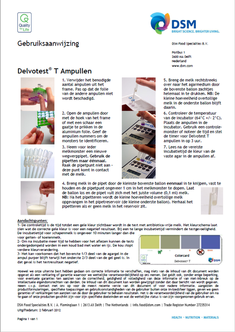 DelvoTest T melktest 25st