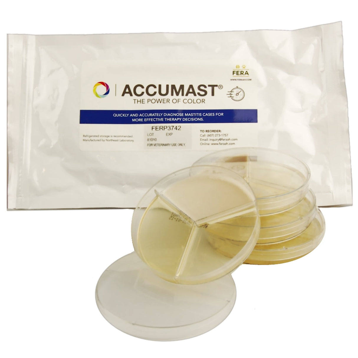 AccuMast Mastitis self-test