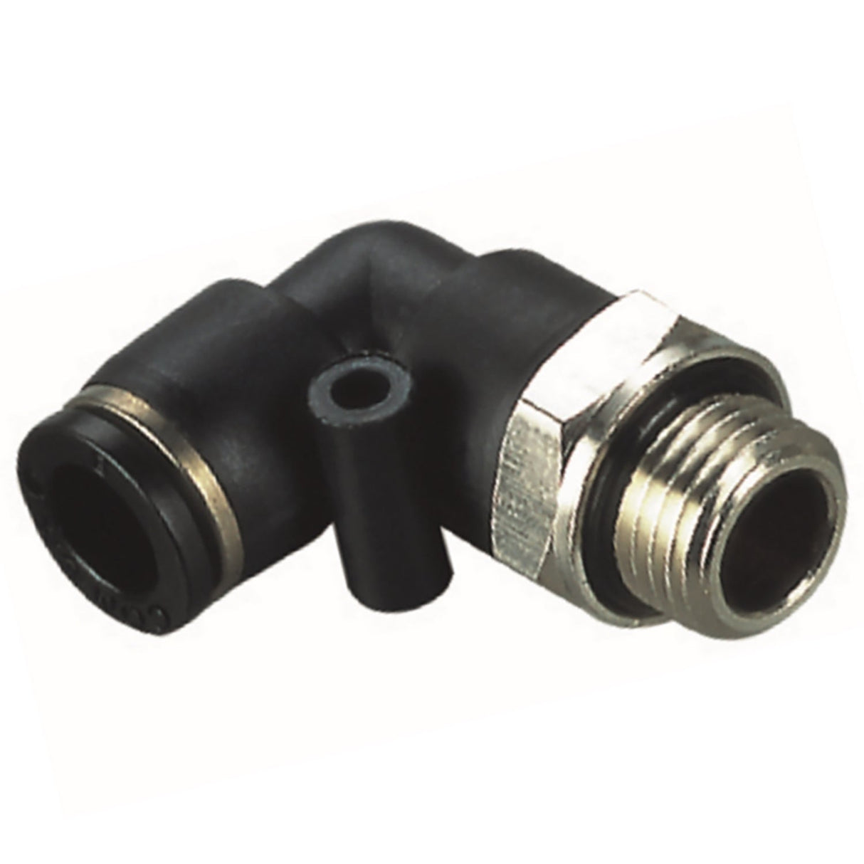 Screw-in coupling Knee with O-ring 4xM5