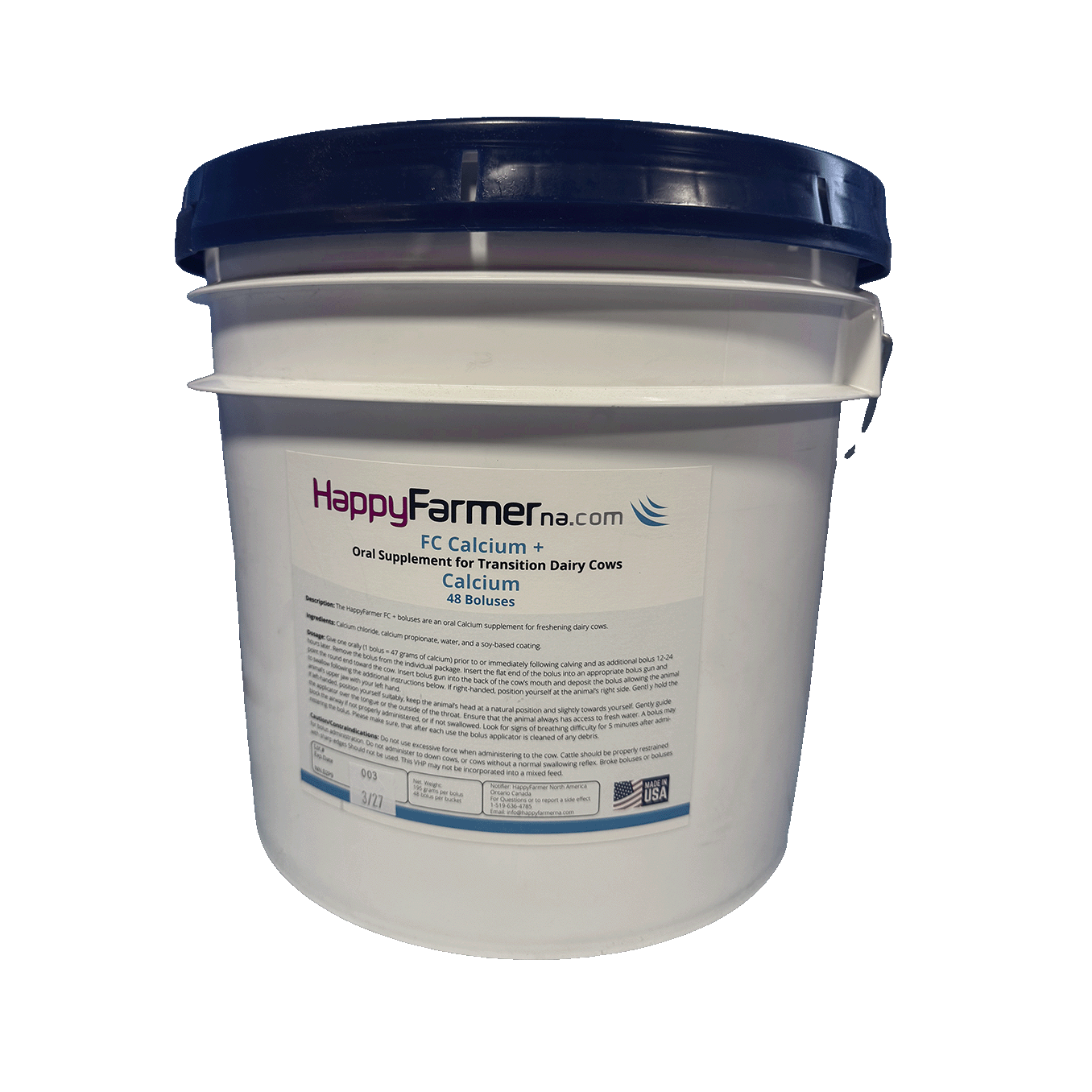 FC Calcium Plus Bolus pail / 48