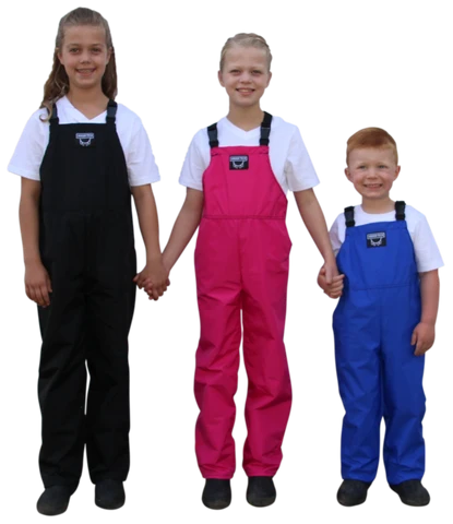Children's Waterproof Bibbed Overalls
