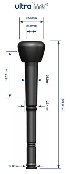 liner Milkrite DL037U corr. 960037-02 DeLaval set 4 pcs.