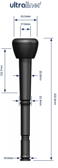 Liner Milkrite DL037U-01 corr. 960037-01 DeLaval set 4 pcs.