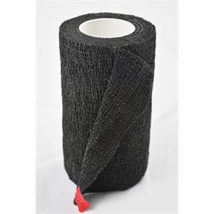 IDEAL SyrFlex Cohesive Bandages 4" - Black 18pcs