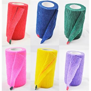 IDEAL SyrFlex Cohesive Bandages 4" - Mixed 18pcs