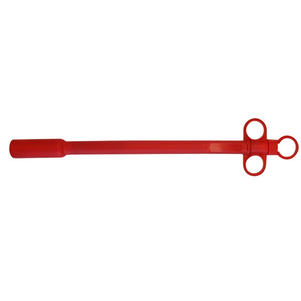 IDEAL Plastic Bovine Balling Gun Red - Lightweight Design