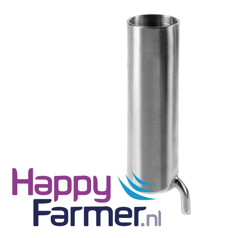 Teat cup stainless steel 380g
