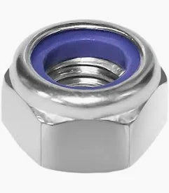 M10 A2 Lock (Nylon Insert) Nut