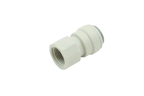 Straight coupling 12 mm x 3/8 inch BSP female thread