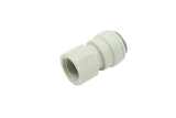 Straight coupling 12 mm x 3/8 inch BSP female thread