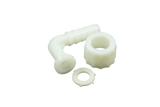 Hose connector angled
