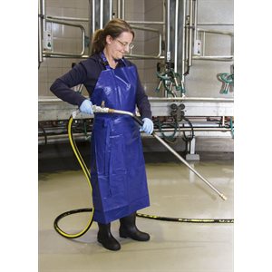 Kerbl Milking and Washing Apron - Blue 125x100 cm