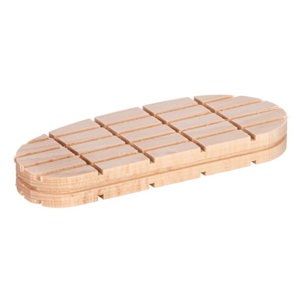 Kerbl XL Flat Hardwood Hoof Block - Early Load Support