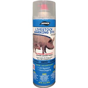 AERVOE Blue Livestock Spray - UV Resistant & Long-lasting