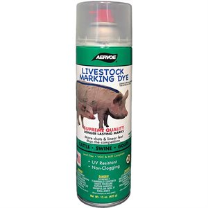 AERVOE Green Livestock Spray - UV Resistant & Long-lasting
