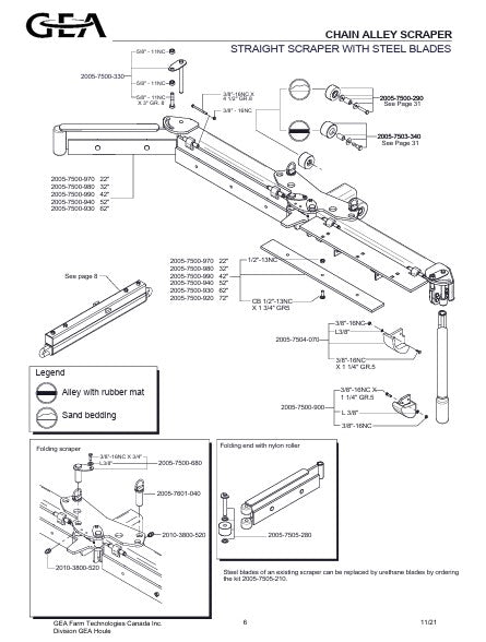 GEA/HOULE Tiliting Rubber Shoe 2005-7500-900