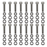 Set of bolts, nuts and washers t.b.v. brush frame 253028