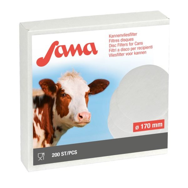 Sana Disc Filters 170mm - Pack of 200