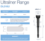 Liner Milkrite DL016U corr. 960016-01 DeLaval Set 4 pcs.