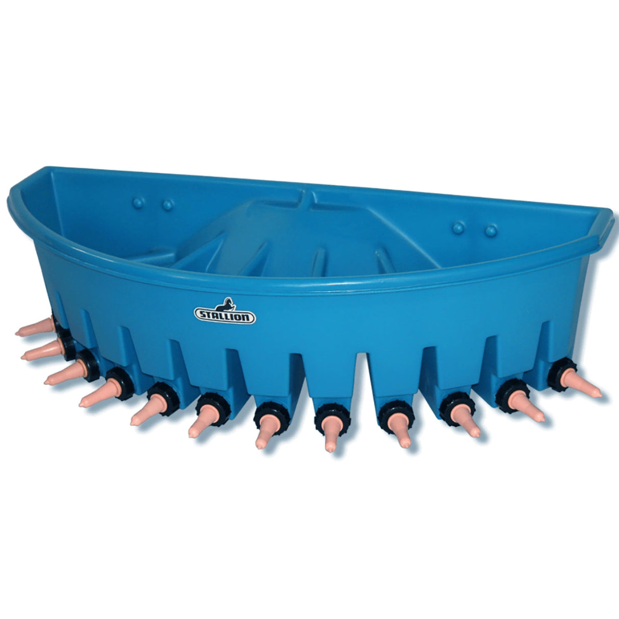Calf bar with compartment division