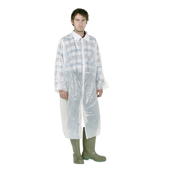 Kerbl Disposable Visitor's Coat - 120 cm Long