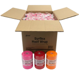 SyrFlex Hoof Wrap 4'' Pink - Self-Adhesive Box of 100