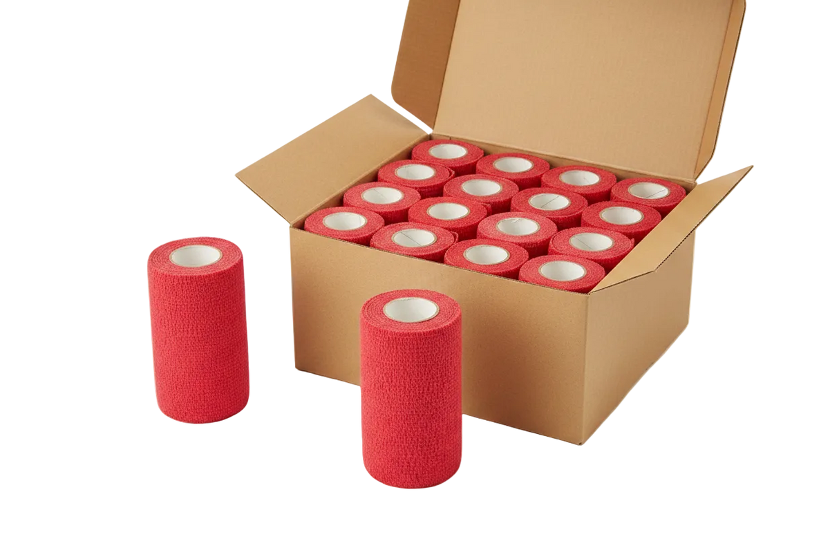 SyrFlex Cohesive Bandages 4'' Box of 18