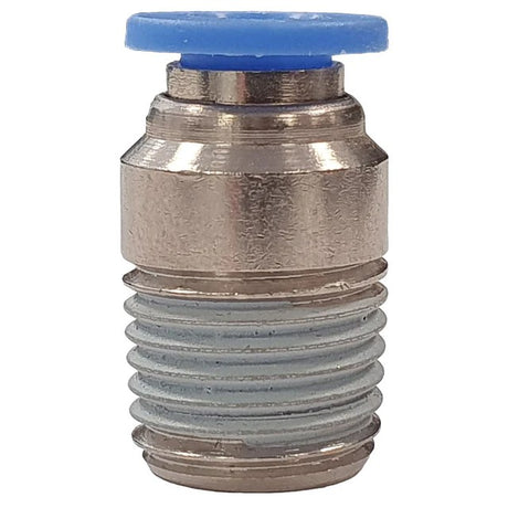 Screw-in coupling straight 6 mm with O-ring Push-In