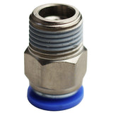 Screw-in coupling straight with conical thread 14 x ½