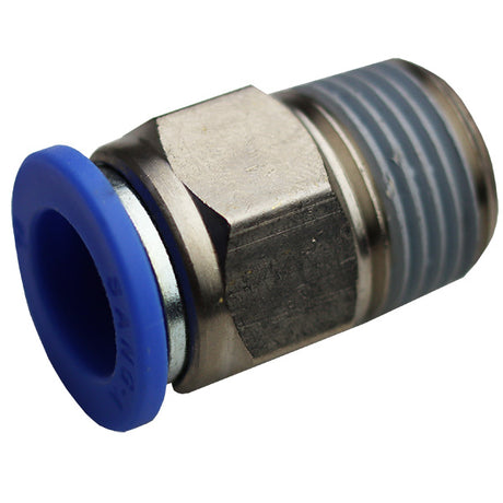 Screw-in coupling straight with conical thread 14 x ½