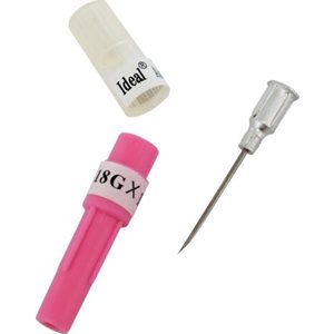 IDEAL Disposable AH Needles 18g x 1" - Durable & Sharp
